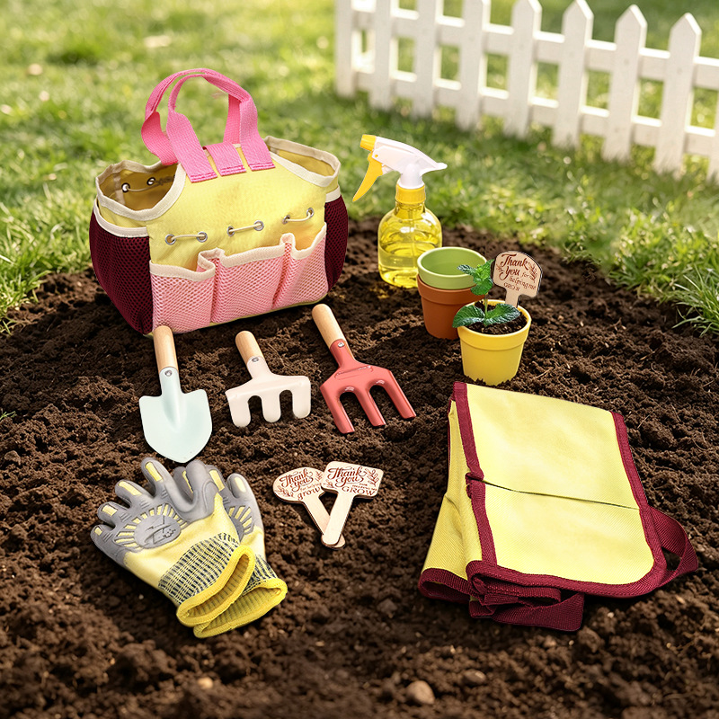 Kids Outdoor Garden Set - Детский набор садовых инструментов для ролевых