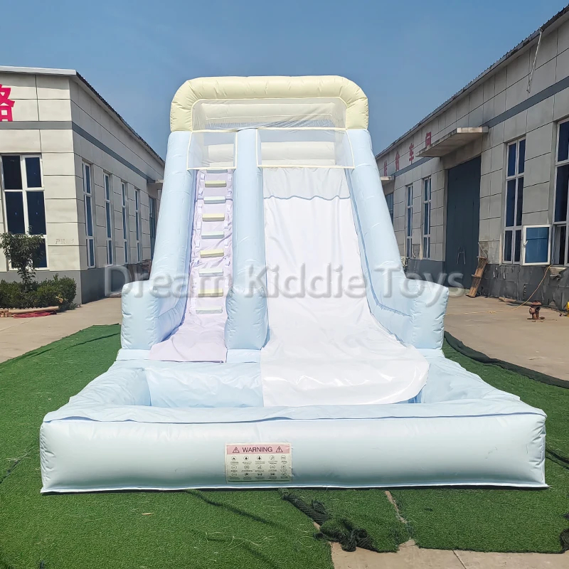 Kids Outdoor Water - Коммерческая надувная водная горка с бассейном