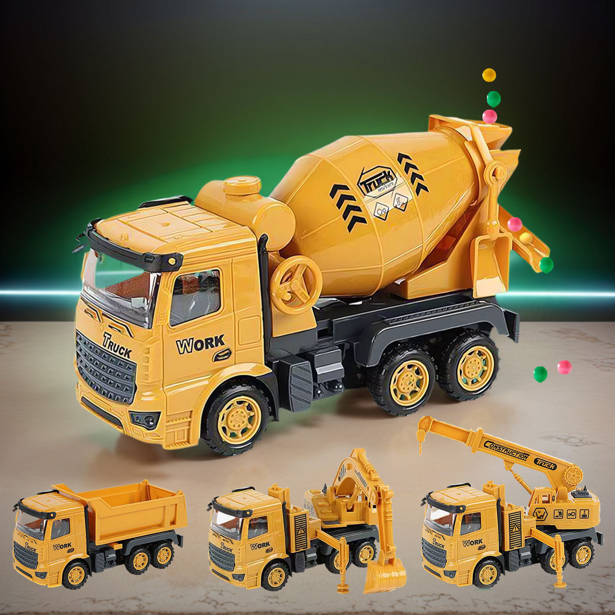 Kids Outdoor Digger - 1 шт., инженерная машина, игрушка для