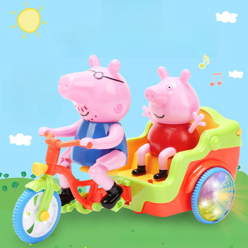 Ride On Toy Car - Розовая поросенок на батарейках, игрушечный электрический