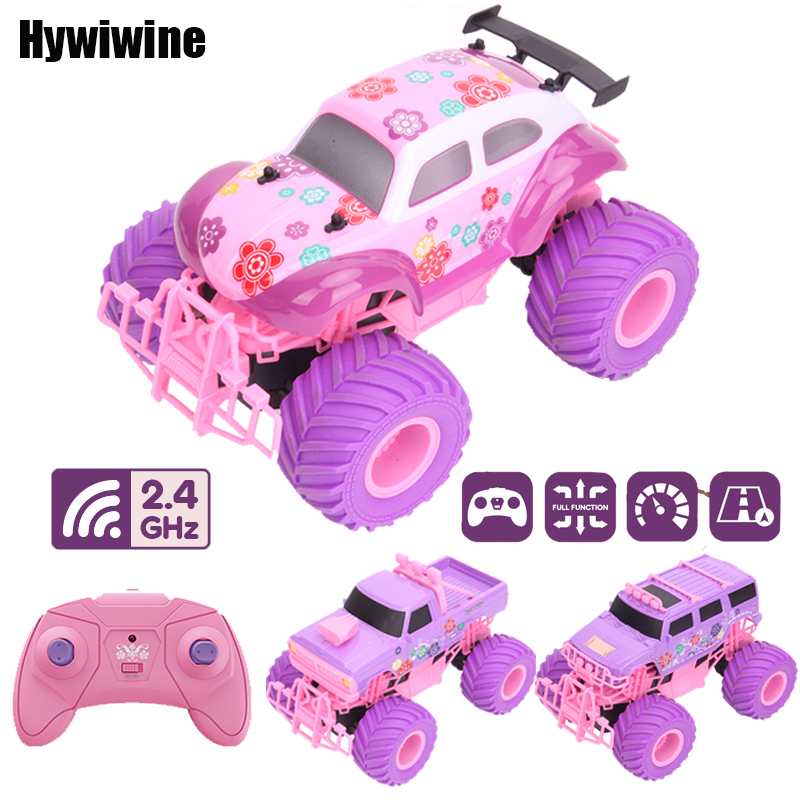 Ride On Toy Car - Розовый радиоуправляемый автомобиль с электроприводом для
