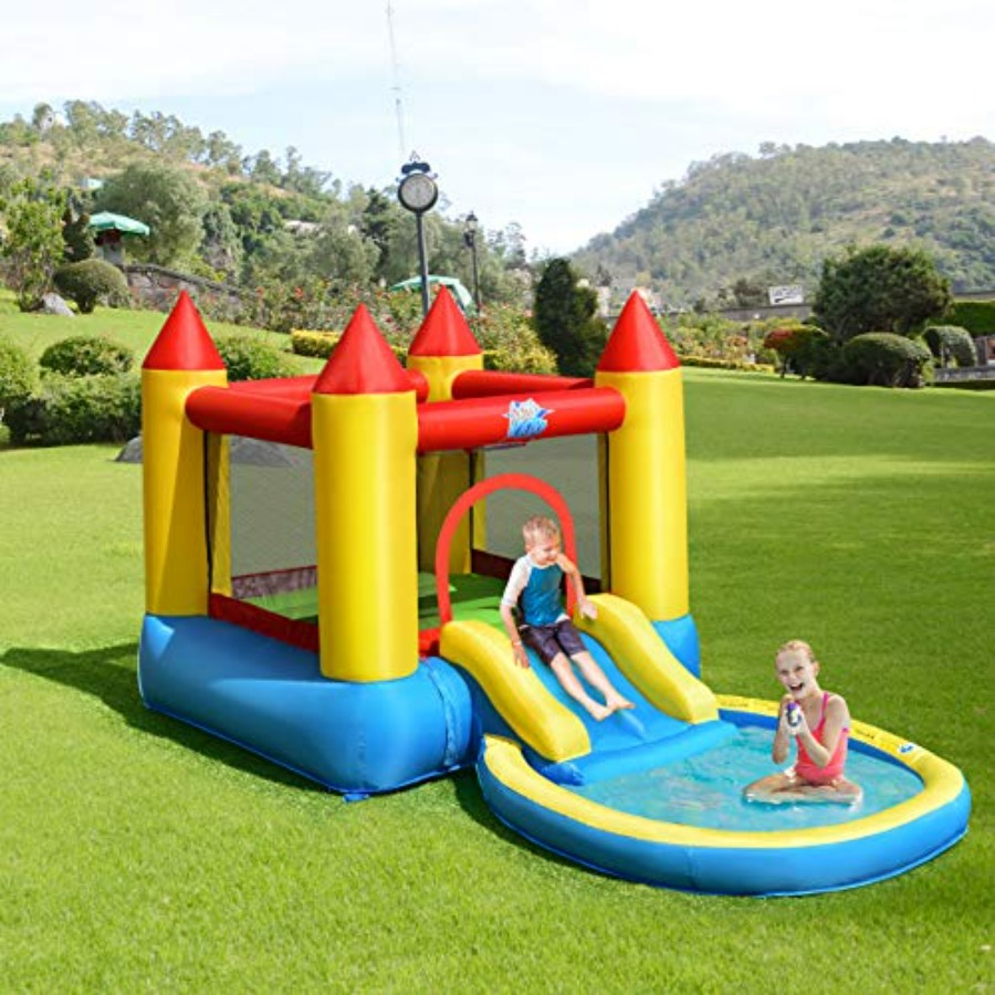 Kids Outdoor Jump House - Надувной батут для детей 3-5 лет