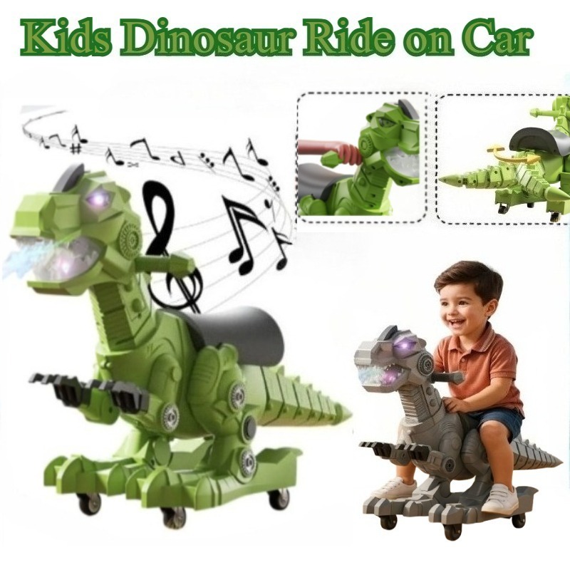 Ride On Toy Car - Поездка на динозаврах, игрушки для малышей,