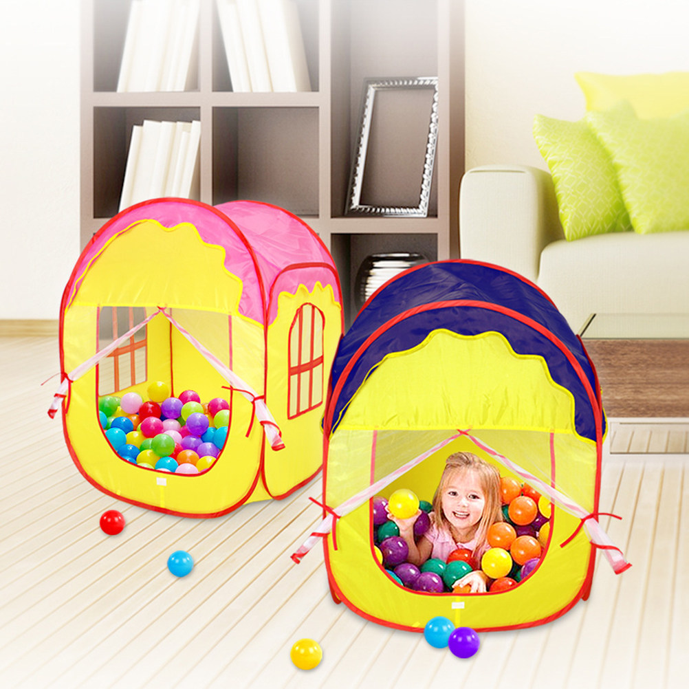 Kids Outdoor Play Tent - Детская складная игровая палатка-домик, фиолетовая, для