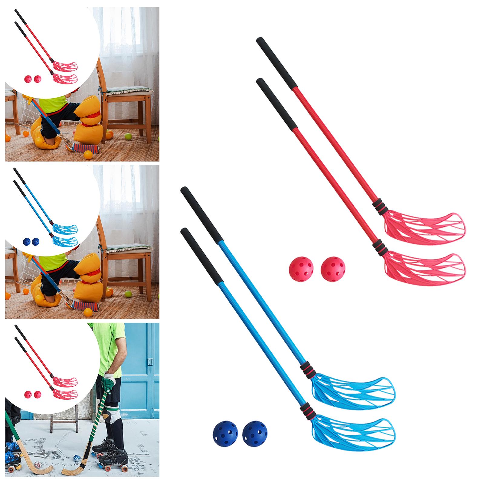 Kids Outdoor Hockey Sticks - Набор для детской хоккейной игры: пластиковые