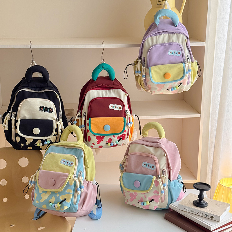 Kids Outdoor Backpack - Детский хлопковый рюкзак с мягкой подкладкой,