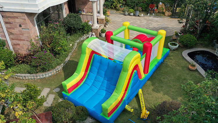 Красочный надувной батут для д – обзор и цена Kids Outdoor Jump House