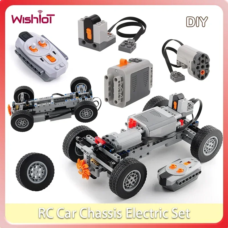 4WD RC Автомобильное шасси Эле – обзор и цена Lego Set Technic