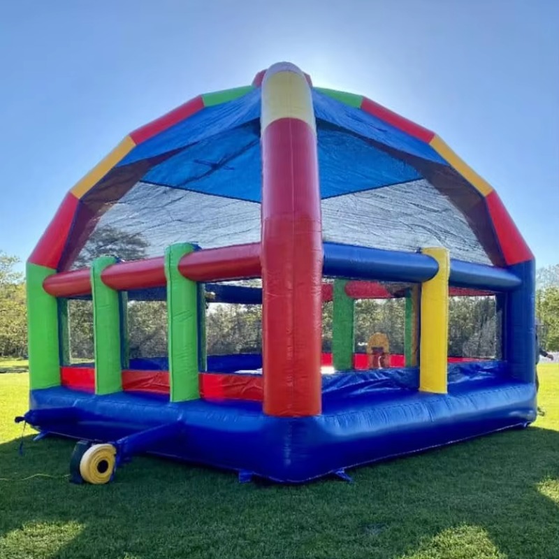Большой надувной батут-замок д – обзор и цена Kids Outdoor Jump House