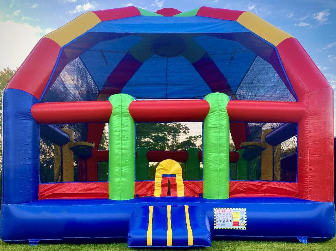 Большой надувной батут-замок д – обзор и цена Kids Outdoor Jump House