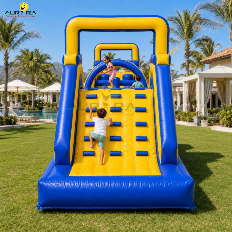Новый надувной батутный компле – обзор и цена Kids Outdoor Jump House