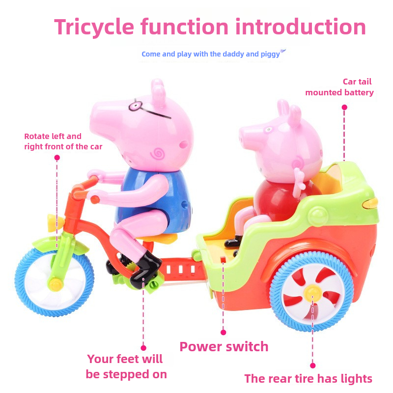 Розовая поросенок на батарейка – обзор и цена Ride On Toy Car