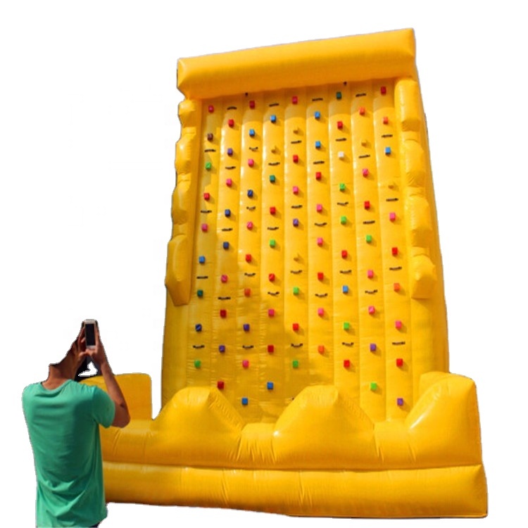Надувная скалодромная стена из – обзор и цена Kids Outdoor Climbing Wall