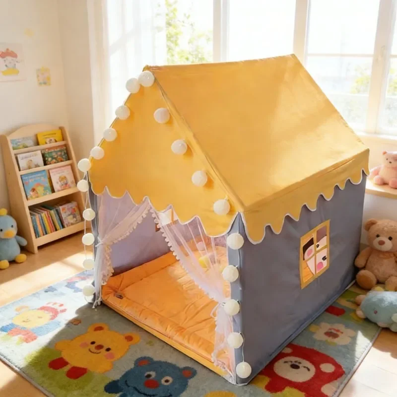 Большой розовый игровой домик- – обзор и цена Kids Outdoor Play Tent