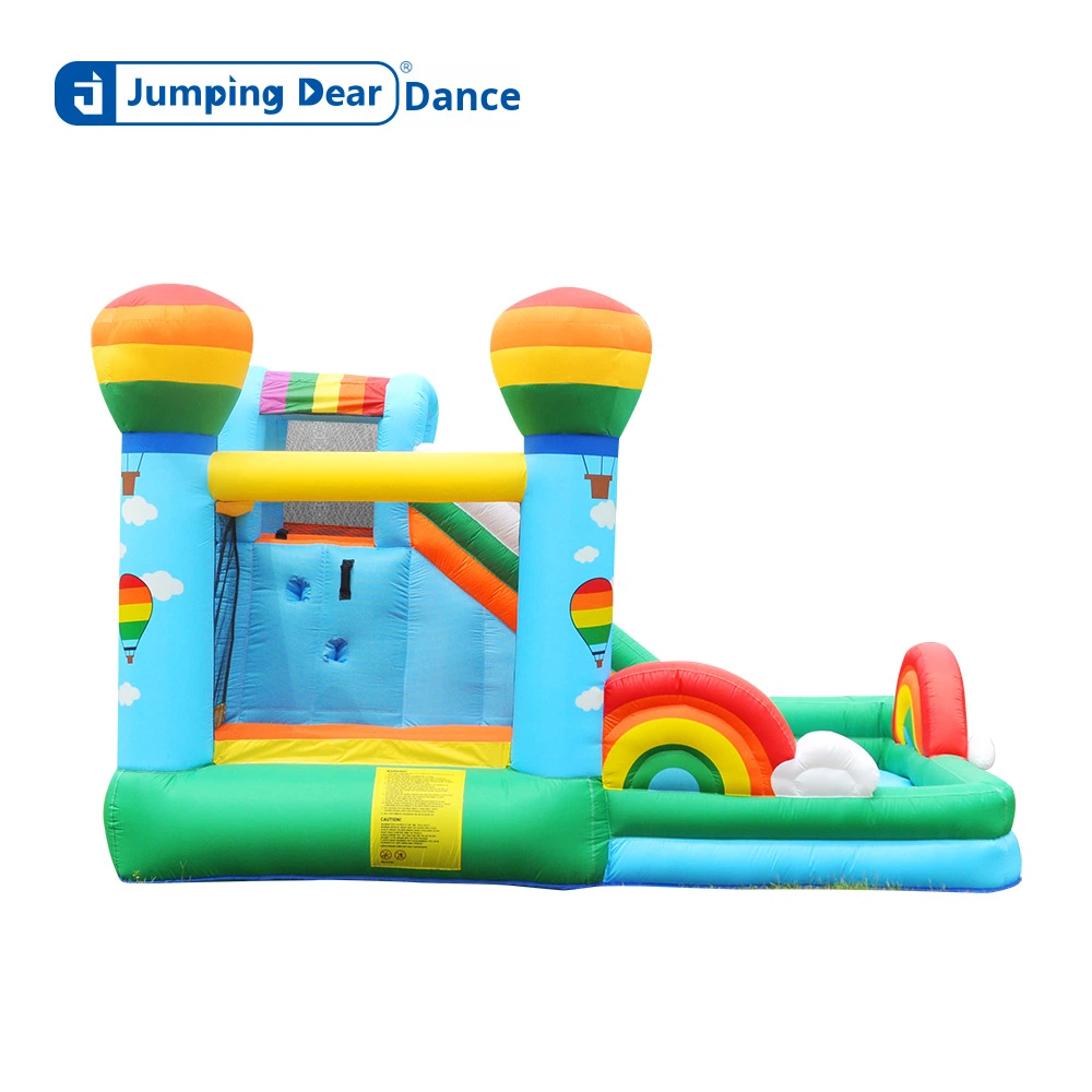 Надувной замок для детей с гор – обзор и цена Kids Outdoor Jump House