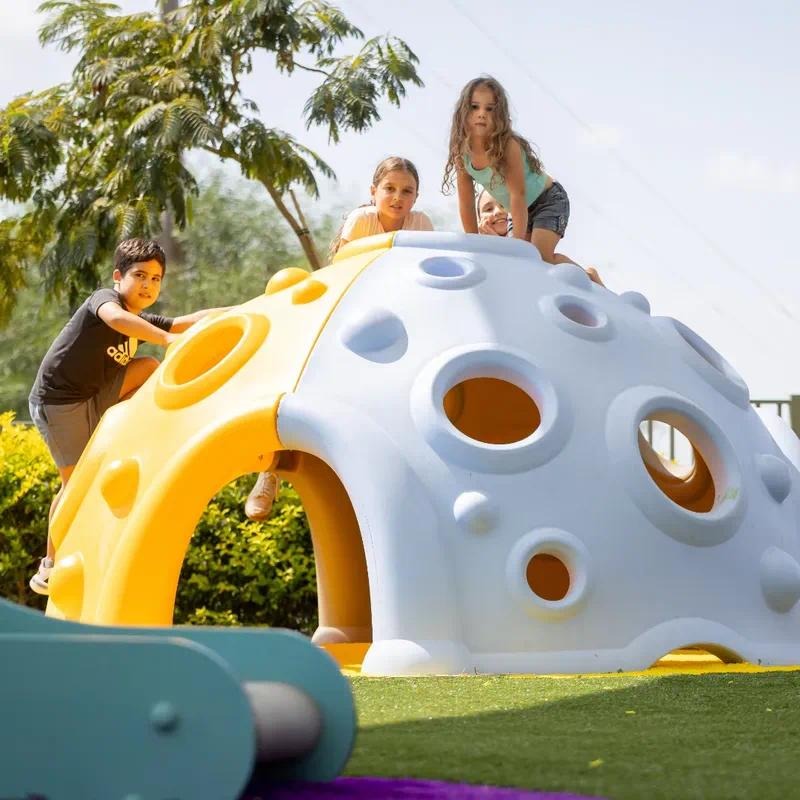 Яркие модульные купольные скал – обзор и цена Kids Outdoor Dome Climber