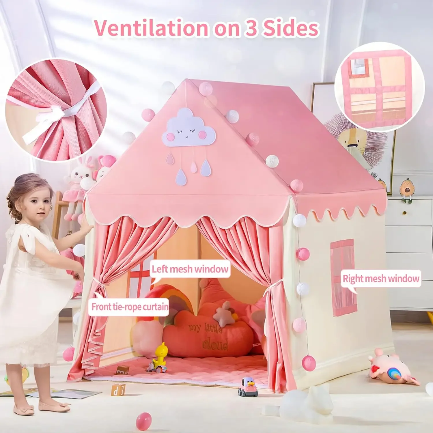Детская игровая палатка, дом з – обзор и цена Kids Outdoor Play Tent