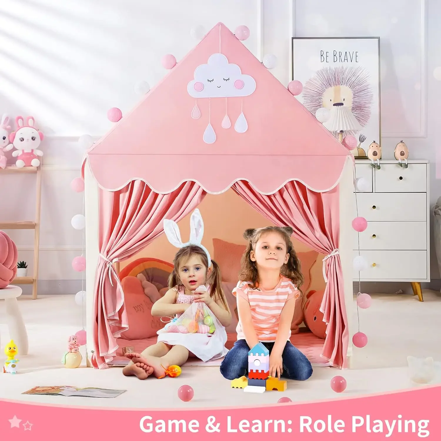 Детская игровая палатка, дом з – обзор и цена Kids Outdoor Play Tent