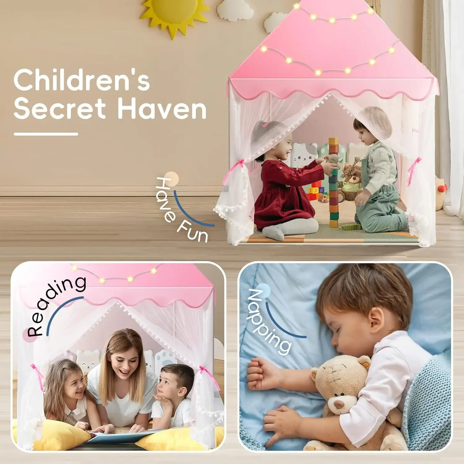 Детская игровая палатка, дом з – обзор и цена Kids Outdoor Play Tent