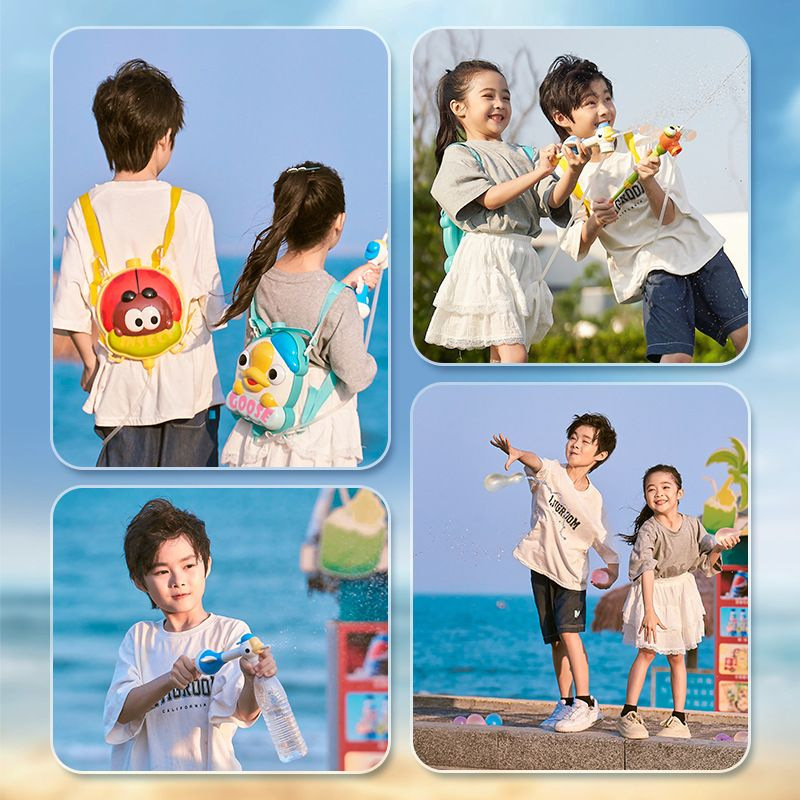 Водный пистолет-рюкзак «Мультя – обзор и цена Kids Outdoor Backpack