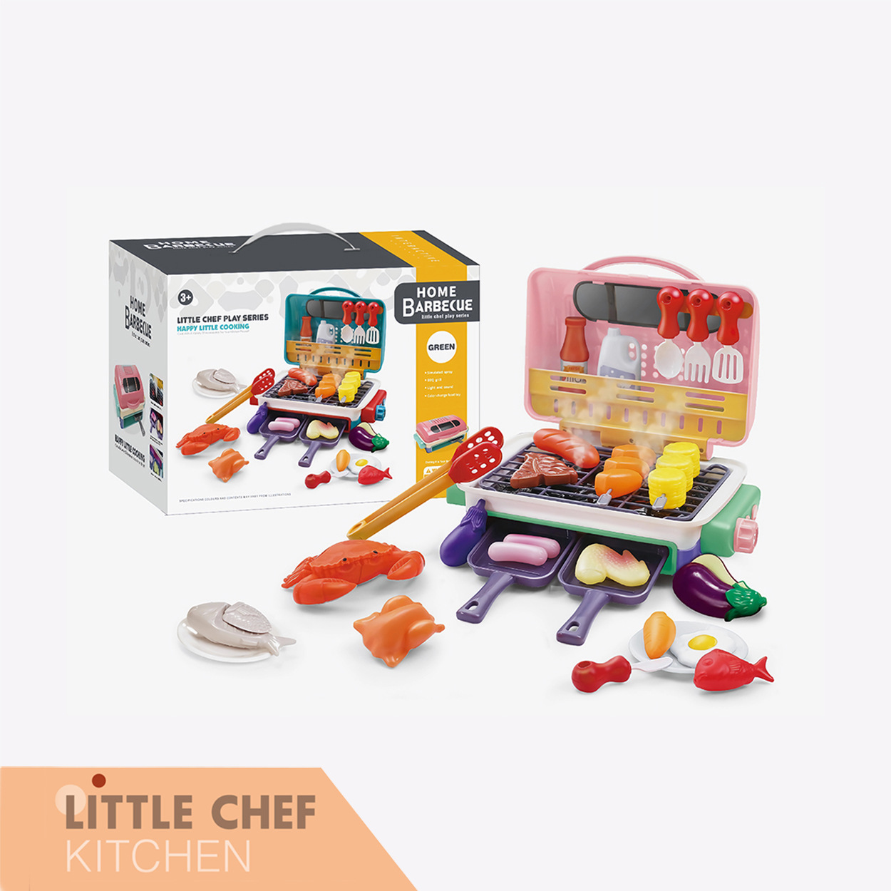 Детский набор для барбекю с ра – обзор и цена Kids Outdoor Bbq