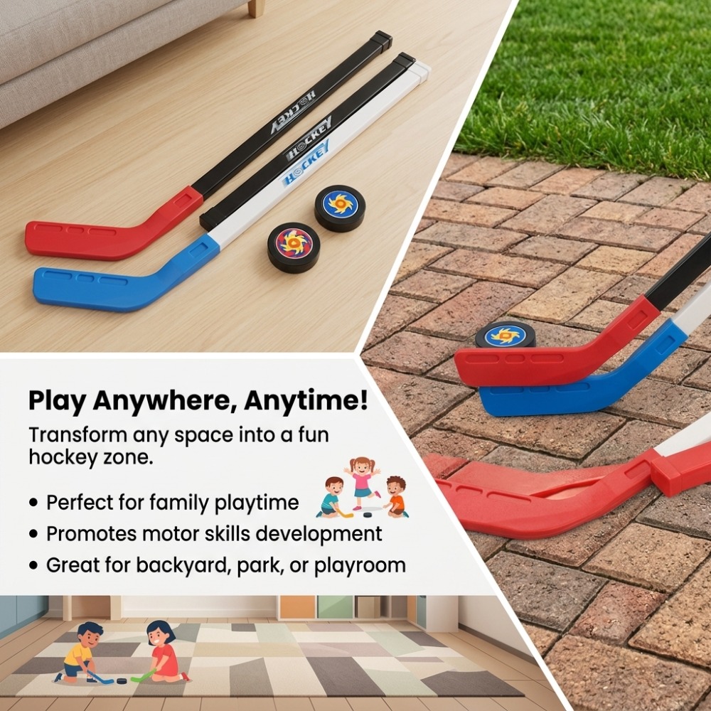 Пластиковая хоккейная клюшка 7 – обзор и цена Kids Outdoor Hockey Sticks