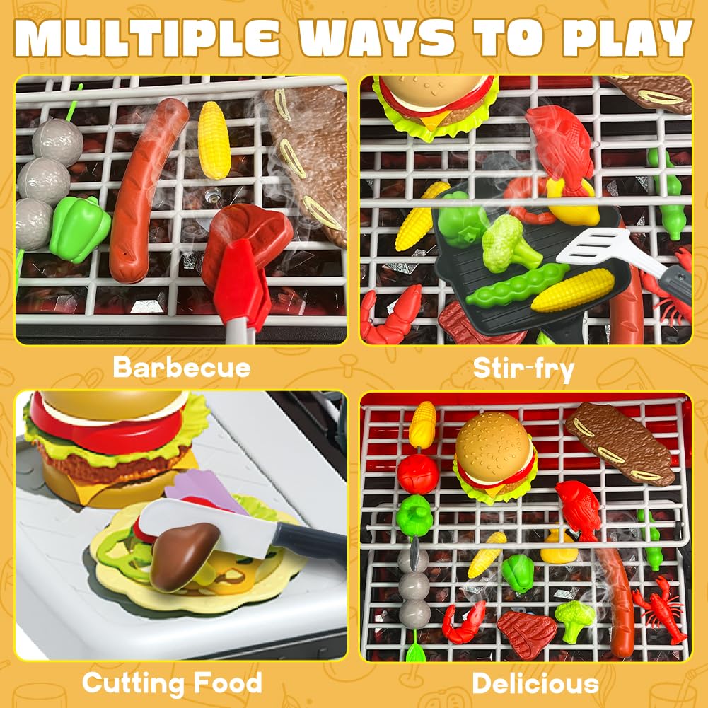 Детский игрушечный гриль, игро – обзор и цена Kids Outdoor Bbq