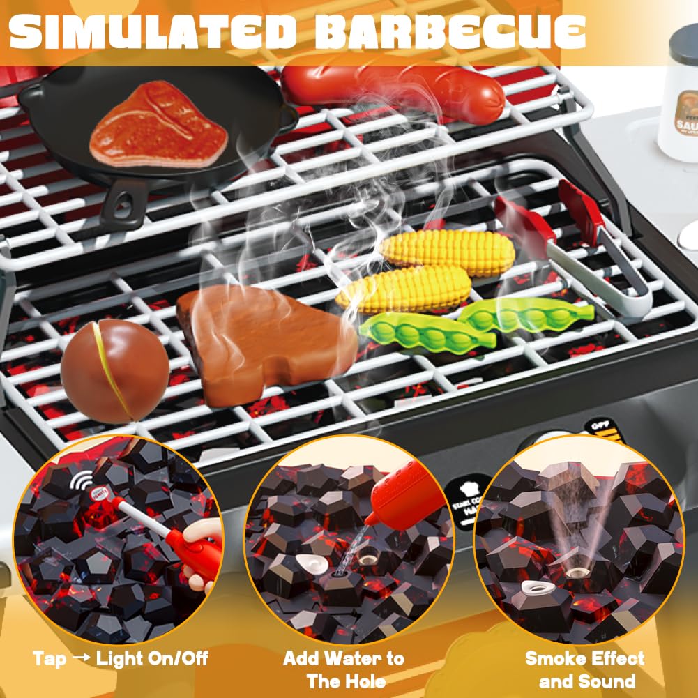 Детский игрушечный гриль, игро – обзор и цена Kids Outdoor Bbq