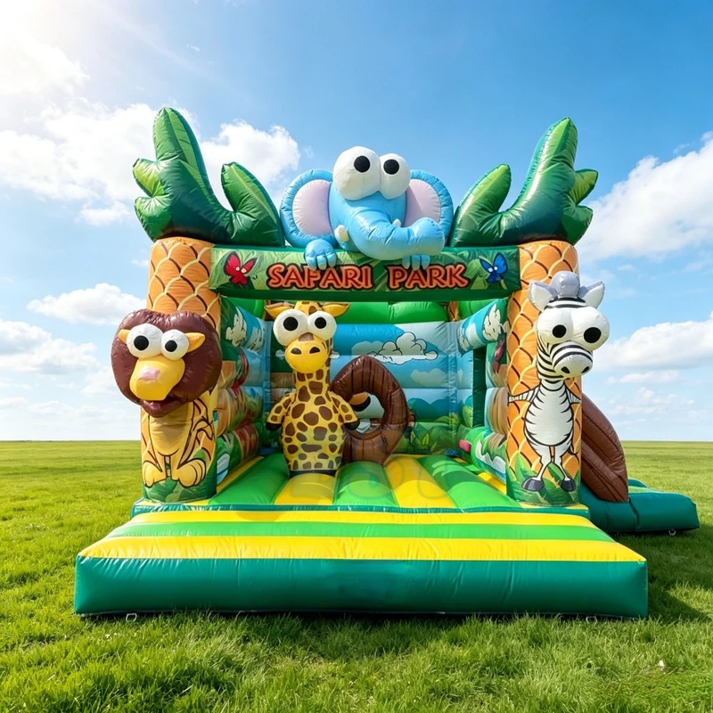 Надувной коммерческий батут-го – обзор и цена Kids Outdoor Zoo