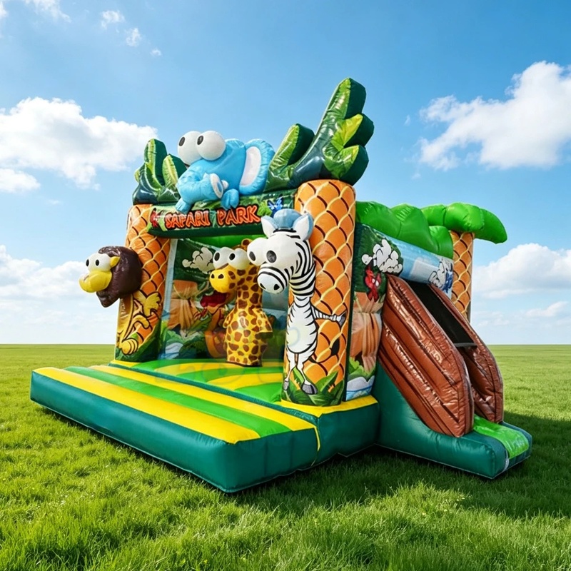 Надувной коммерческий батут-го – обзор и цена Kids Outdoor Zoo