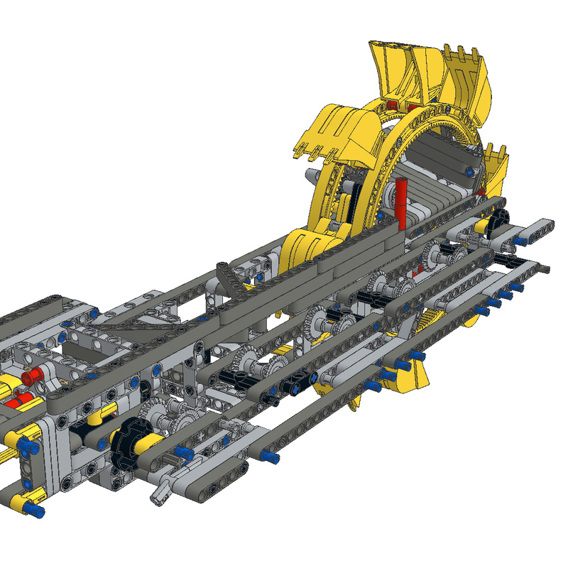 MOC-24566 Новый 42055 гладкий  – обзор и цена Kids Outdoor Digger