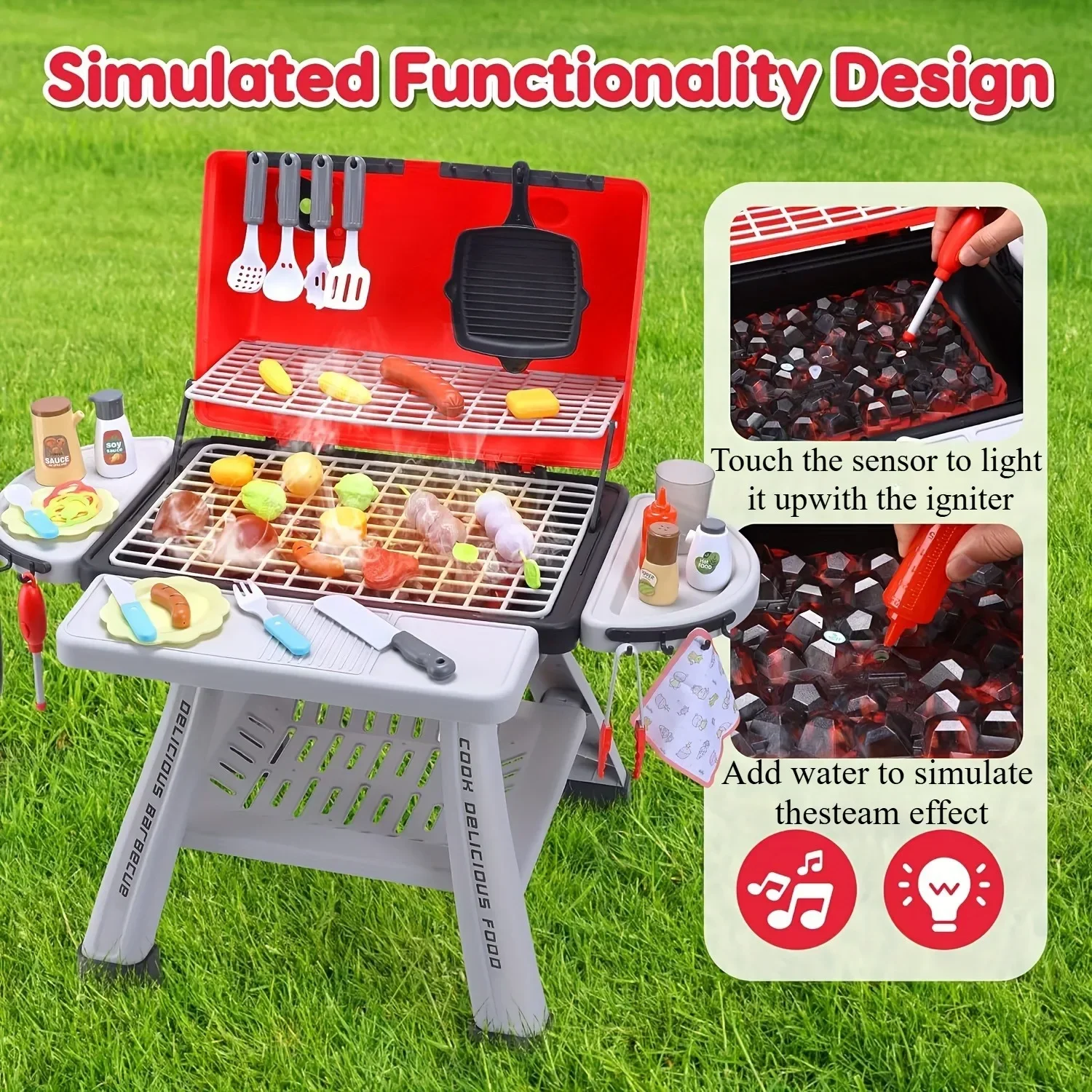 Набор игрушек для гриля для ба – обзор и цена Kids Outdoor Bbq