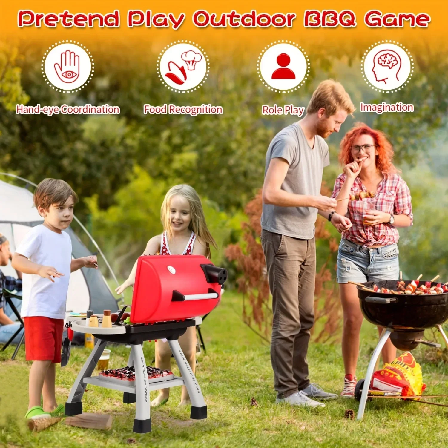 Набор игрушек для гриля для ба – обзор и цена Kids Outdoor Bbq