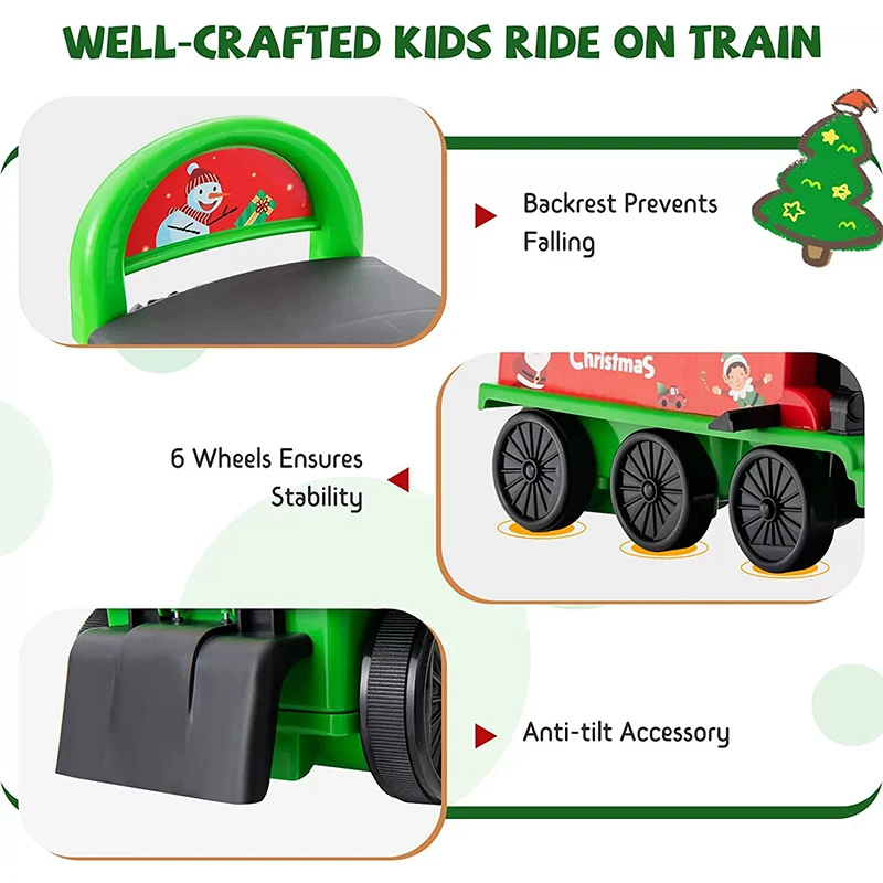 Рождественская игрушка для пое – обзор и цена Ride On Toy Car