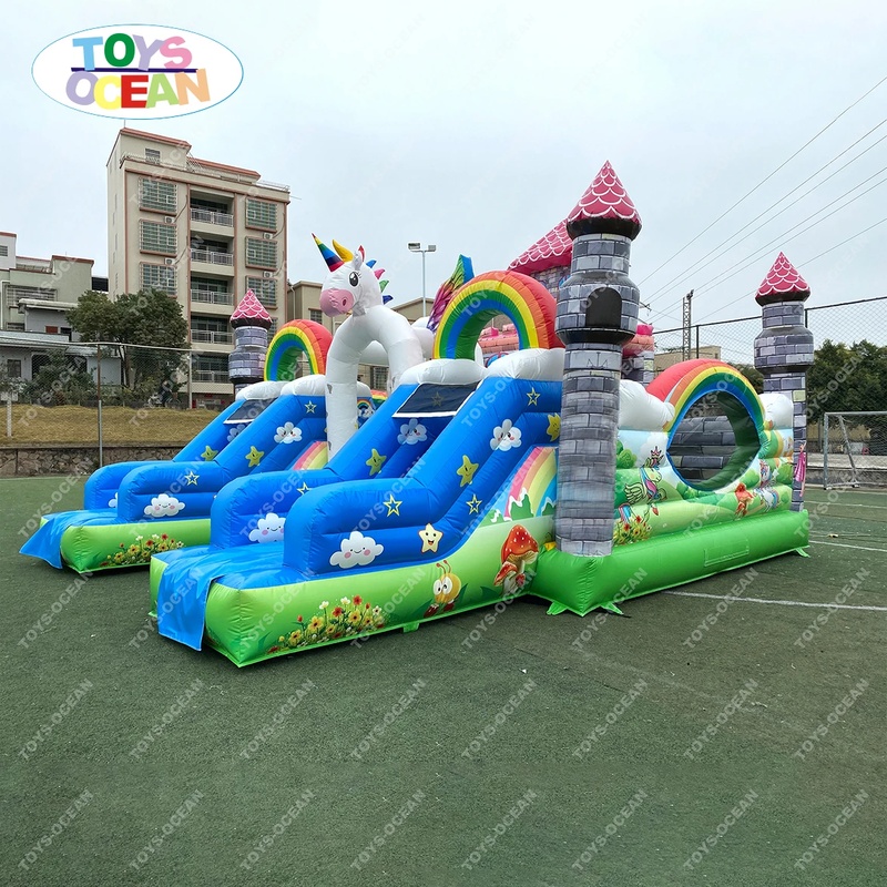 Надувной батутный комплекс для – обзор и цена Kids Outdoor Jump House