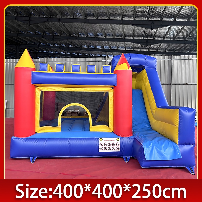 Надувной батут 4м x 4м, детски – обзор и цена Kids Outdoor Jump House
