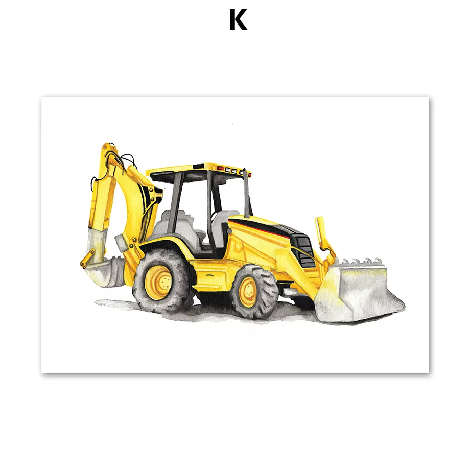 Картина на холсте с изображени – обзор и цена Kids Outdoor Digger