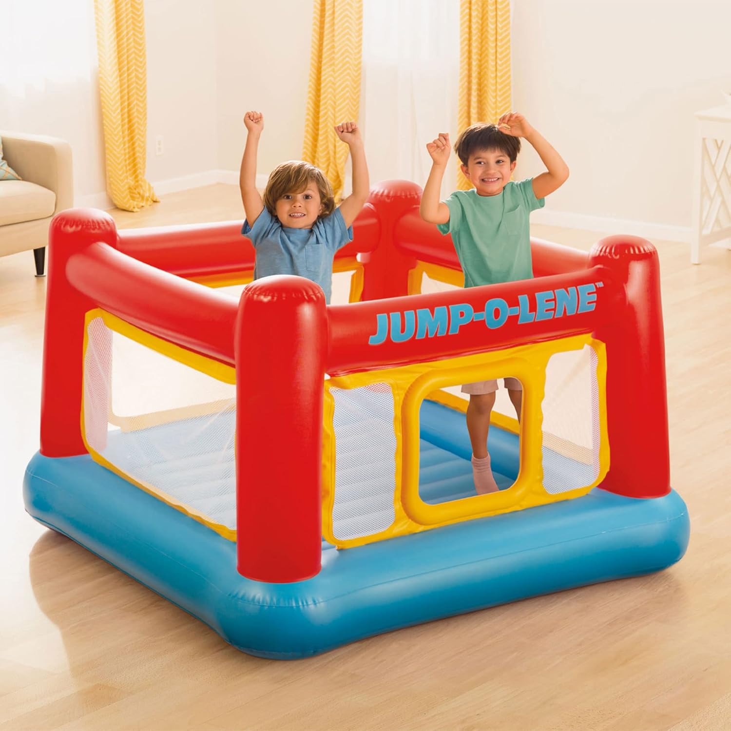 Надувной батут-домик для детей – обзор и цена Kids Outdoor Jump House