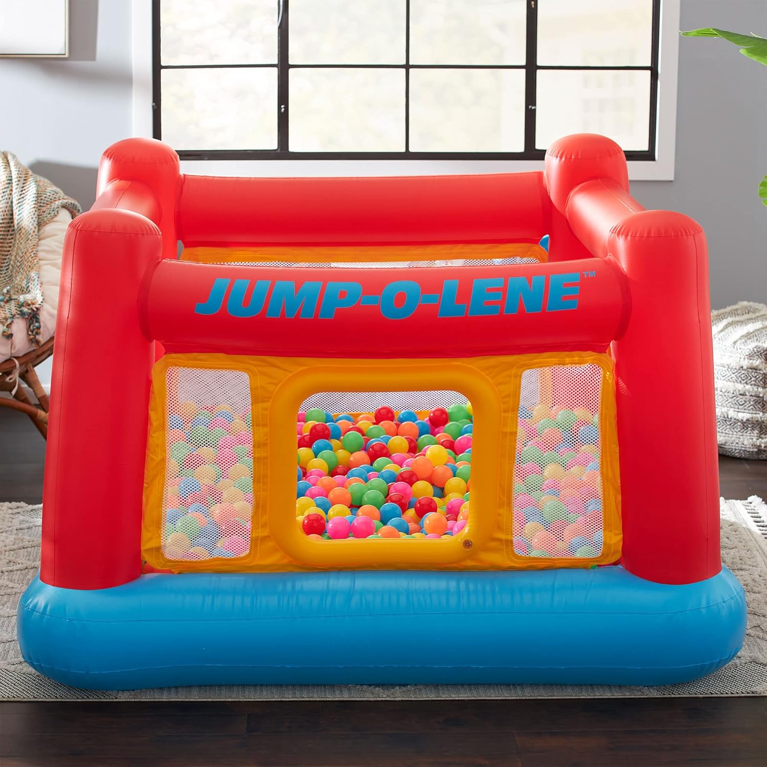 Надувной батут-домик для детей – обзор и цена Kids Outdoor Jump House